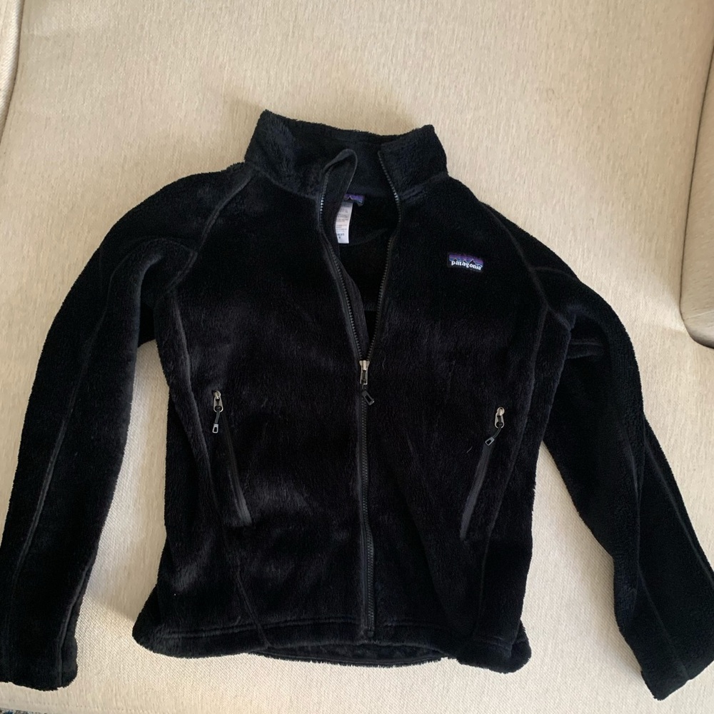 Patagonia black Sherpa jacket. Size medium